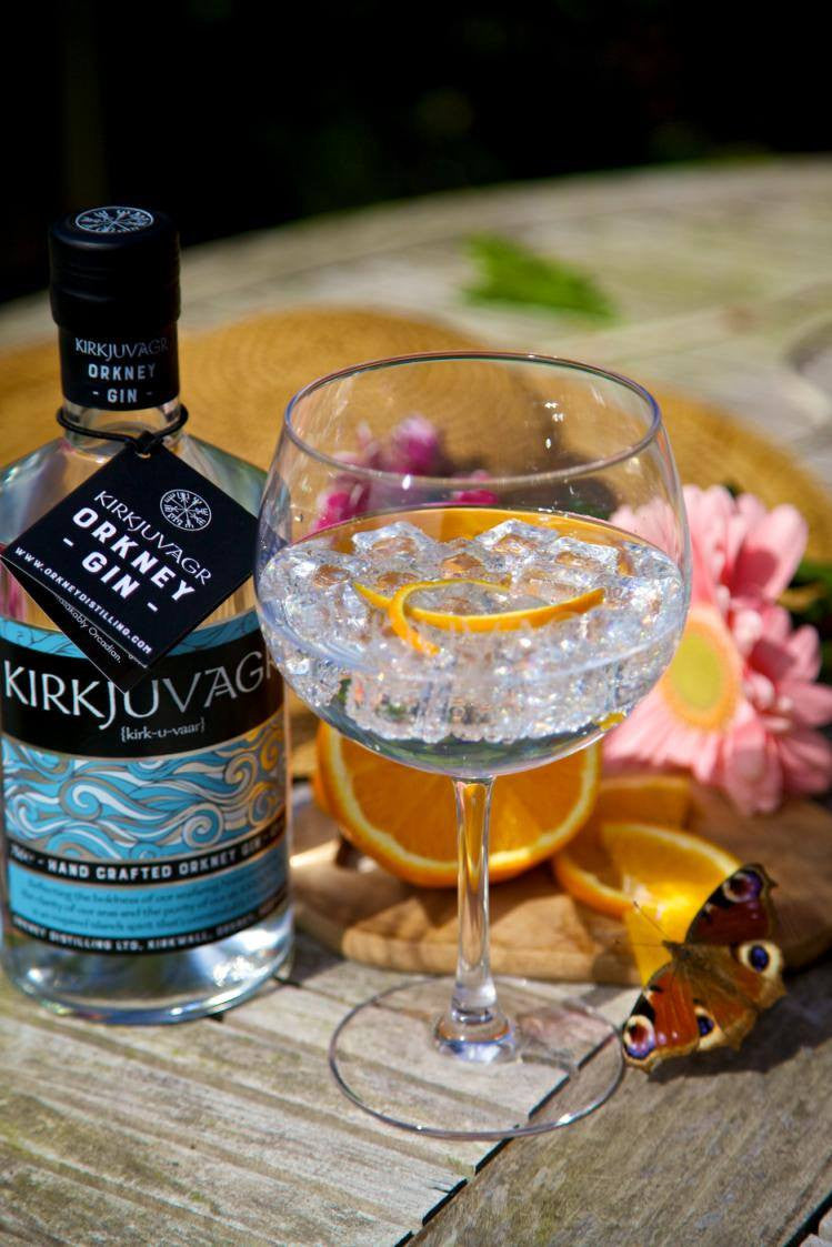 Find Kirkjuvagr Orkney Gin in the Co-op!