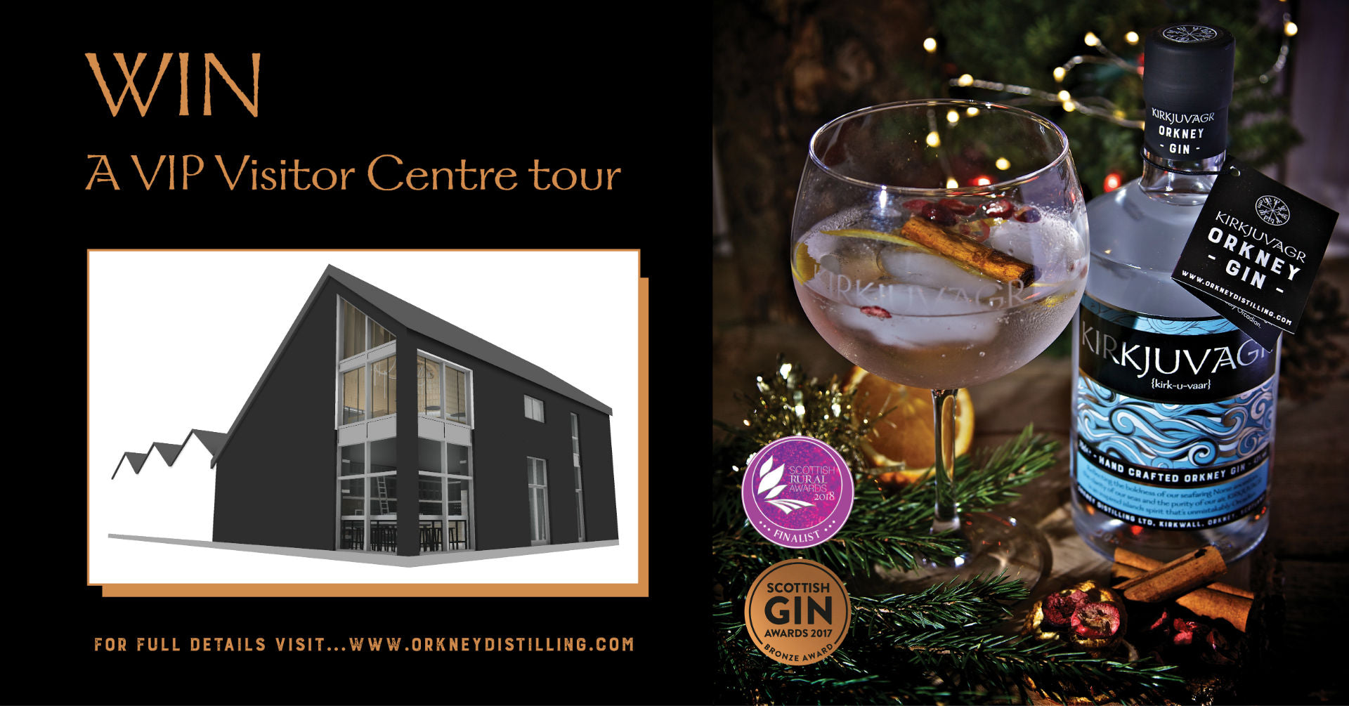 Win a VIP Tour of Our New Kirkwall Visitor Centre