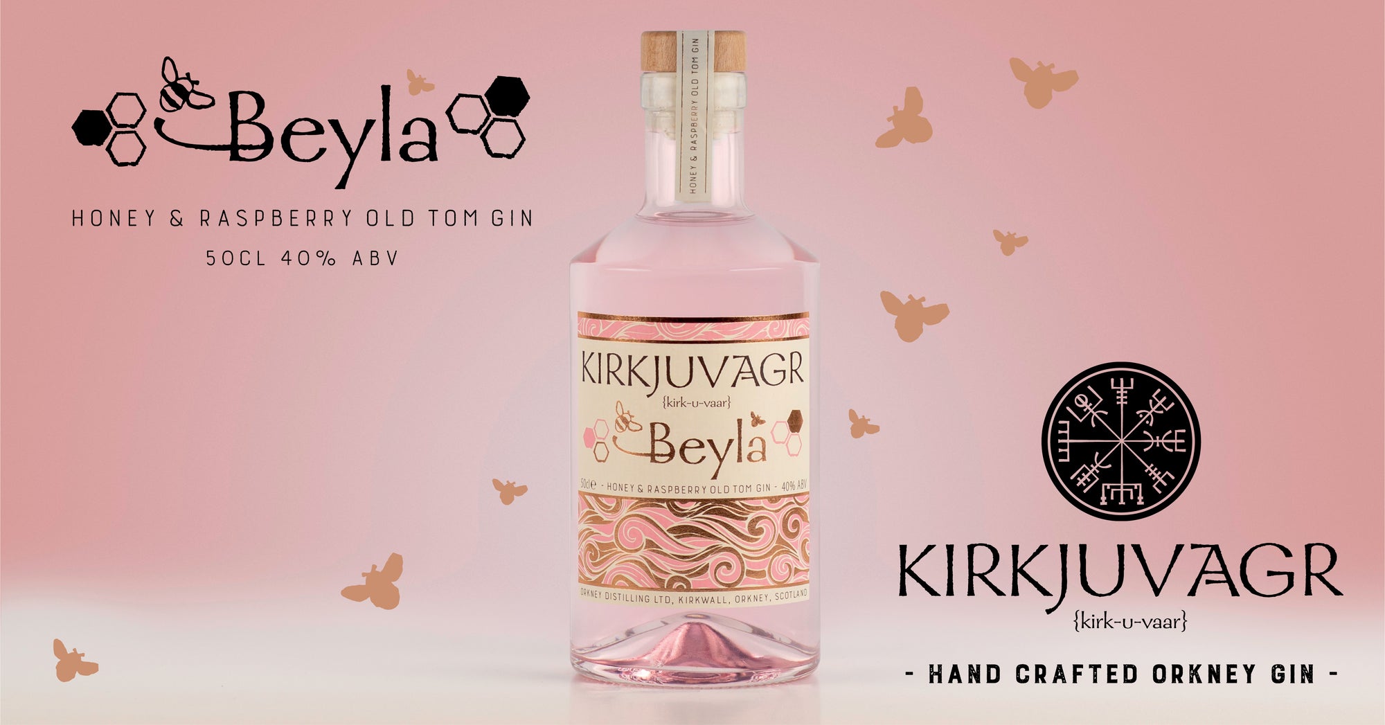 Beyla Honey and Raspberry Old Tom Gin - Available to buy now