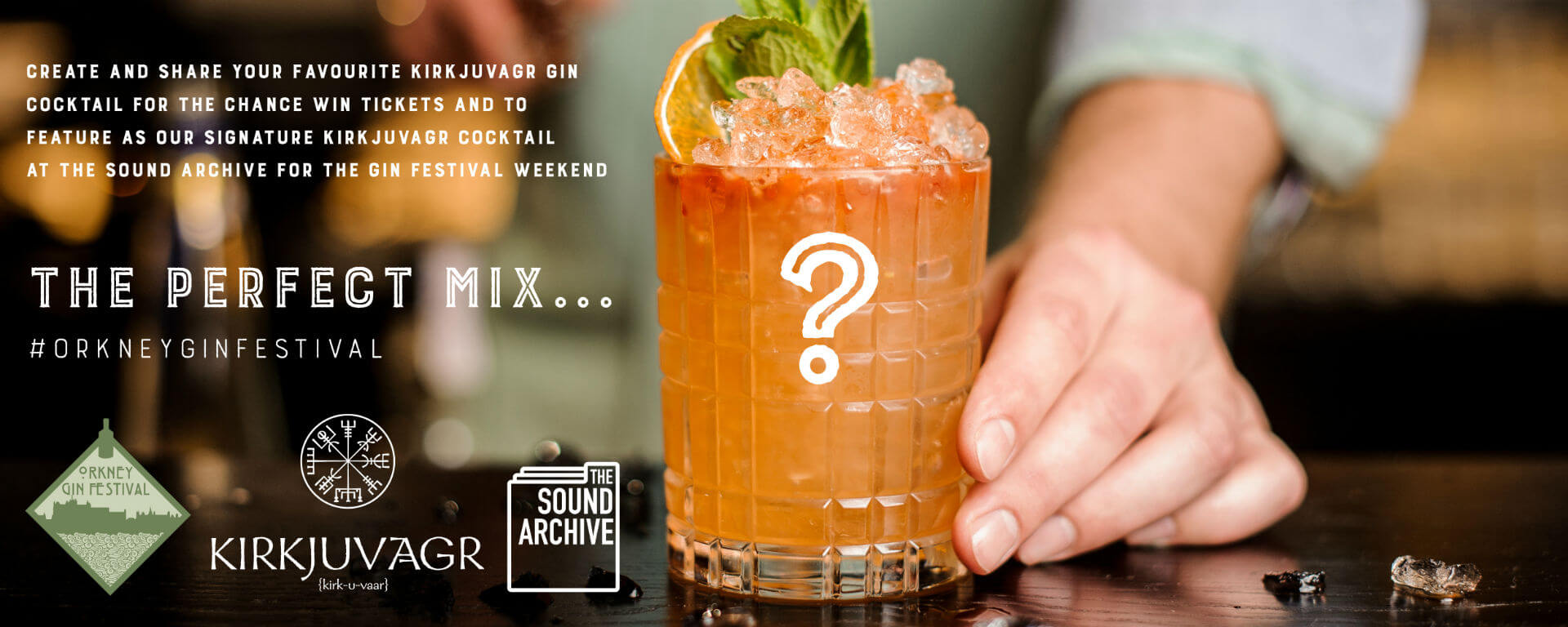 Win tickets to Orkney's first Gin Festival!