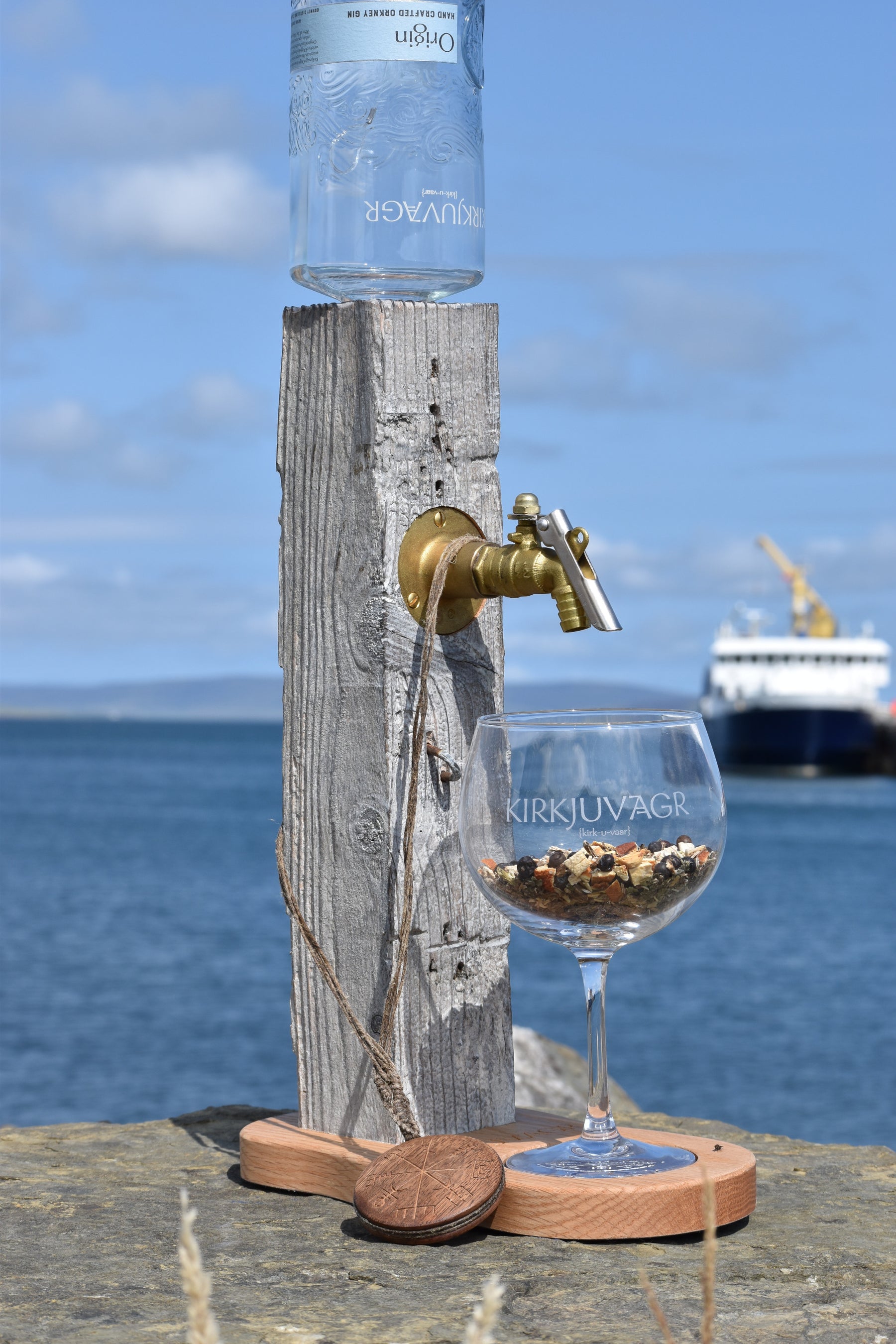 Kirkjuvagr hand crafted gin tap