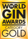 World Gin Awards 2019 - Gold logo
