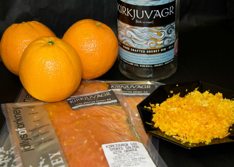 An Orkney Collaboration - Smoked Salmon with Kirkjuvagr Orkney Gin