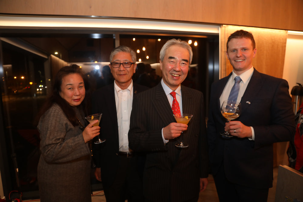 Raising a glass to stronger ties between Orkney and Japan