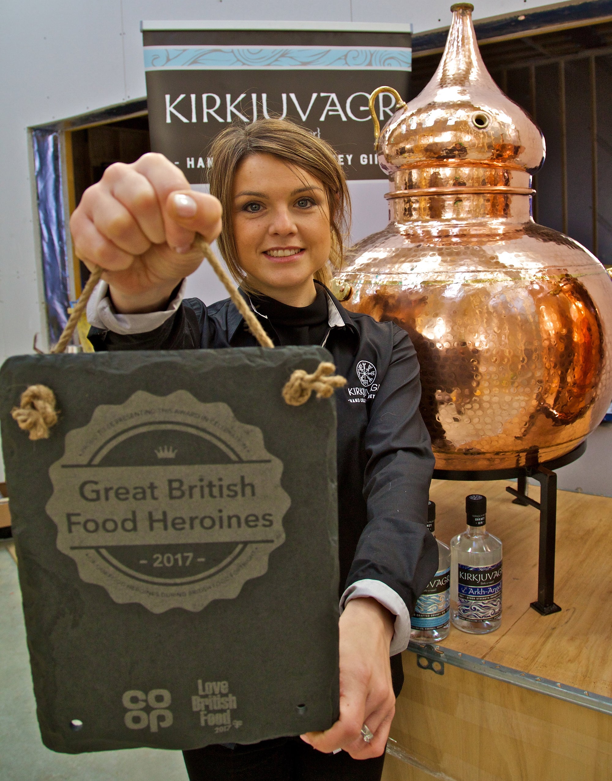 Orkney Distilling's Aly Named Great British Food Heroine