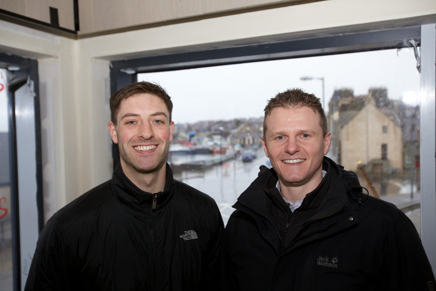 Orkney Distilling head of production Louis Wright and director Stephen Kemp