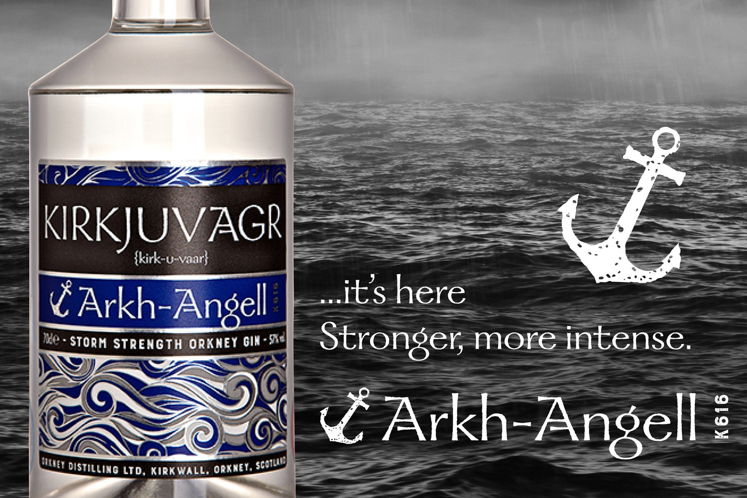 Arkh-Angell Storm Strength Orkney Gin is here!