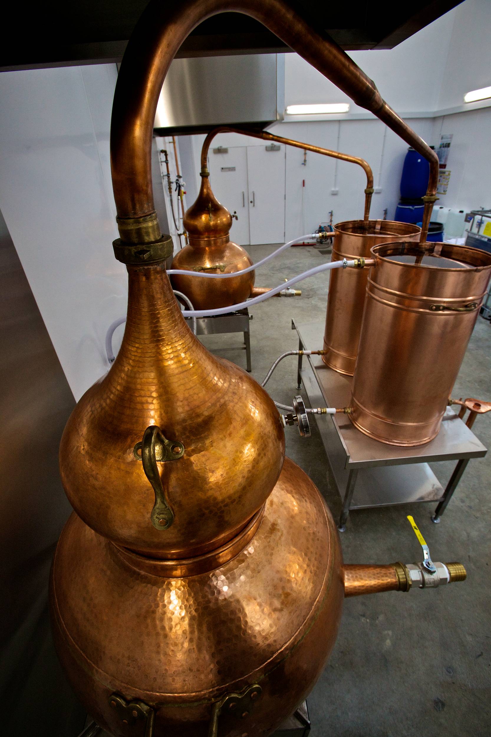 Gin still at the Orkney Distillery