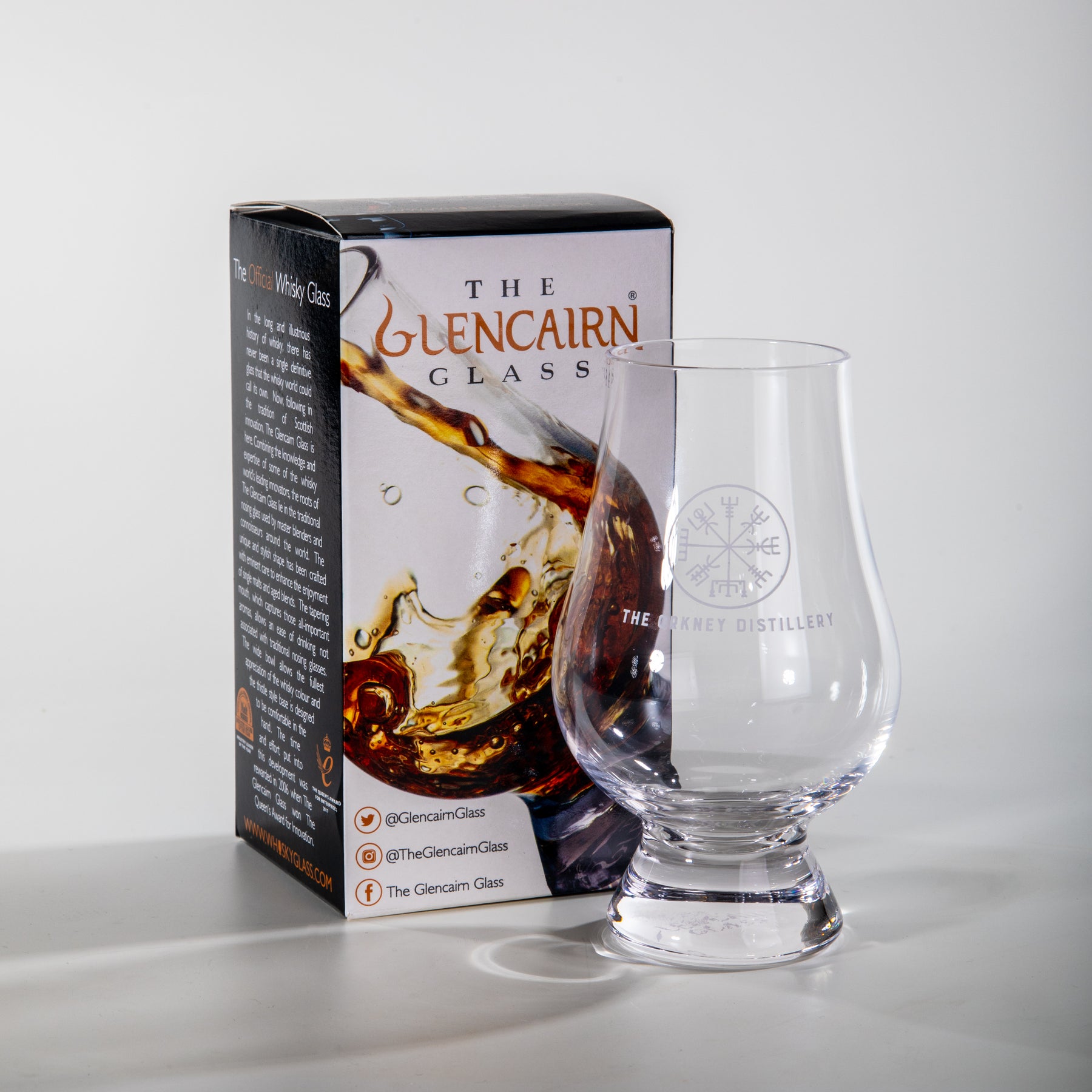 Branded Glencairn Whisky Glass