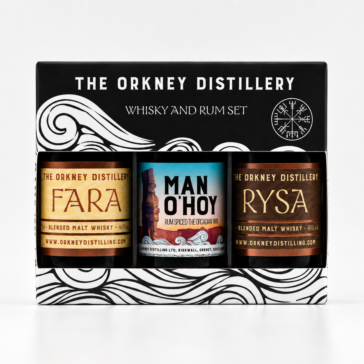 Whisky and Rum Gift Set