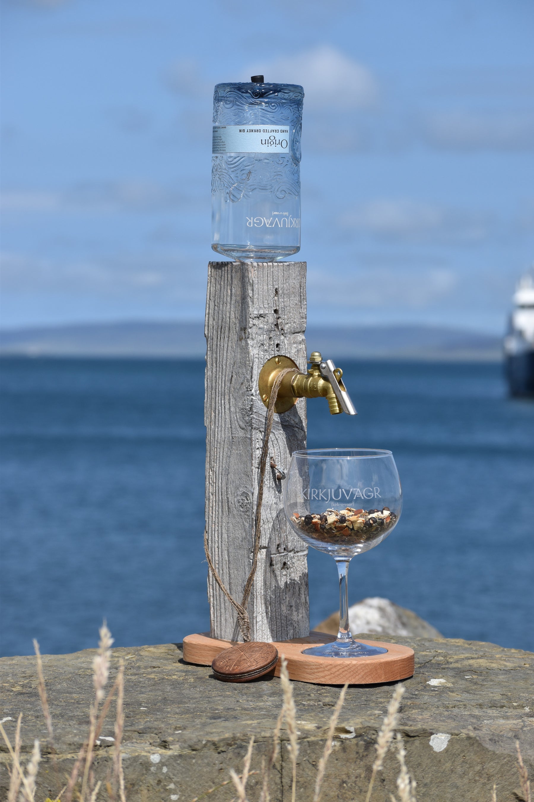 Kirkjuvagr hand crafted gin tap